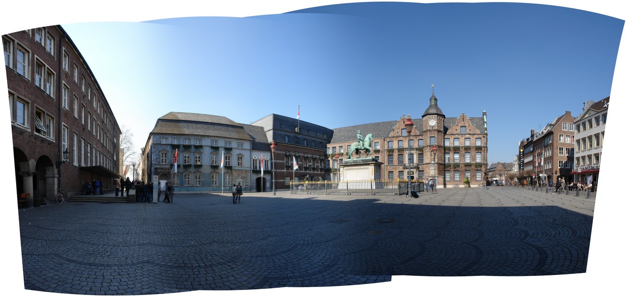 Marktplatz in Düsseldorf